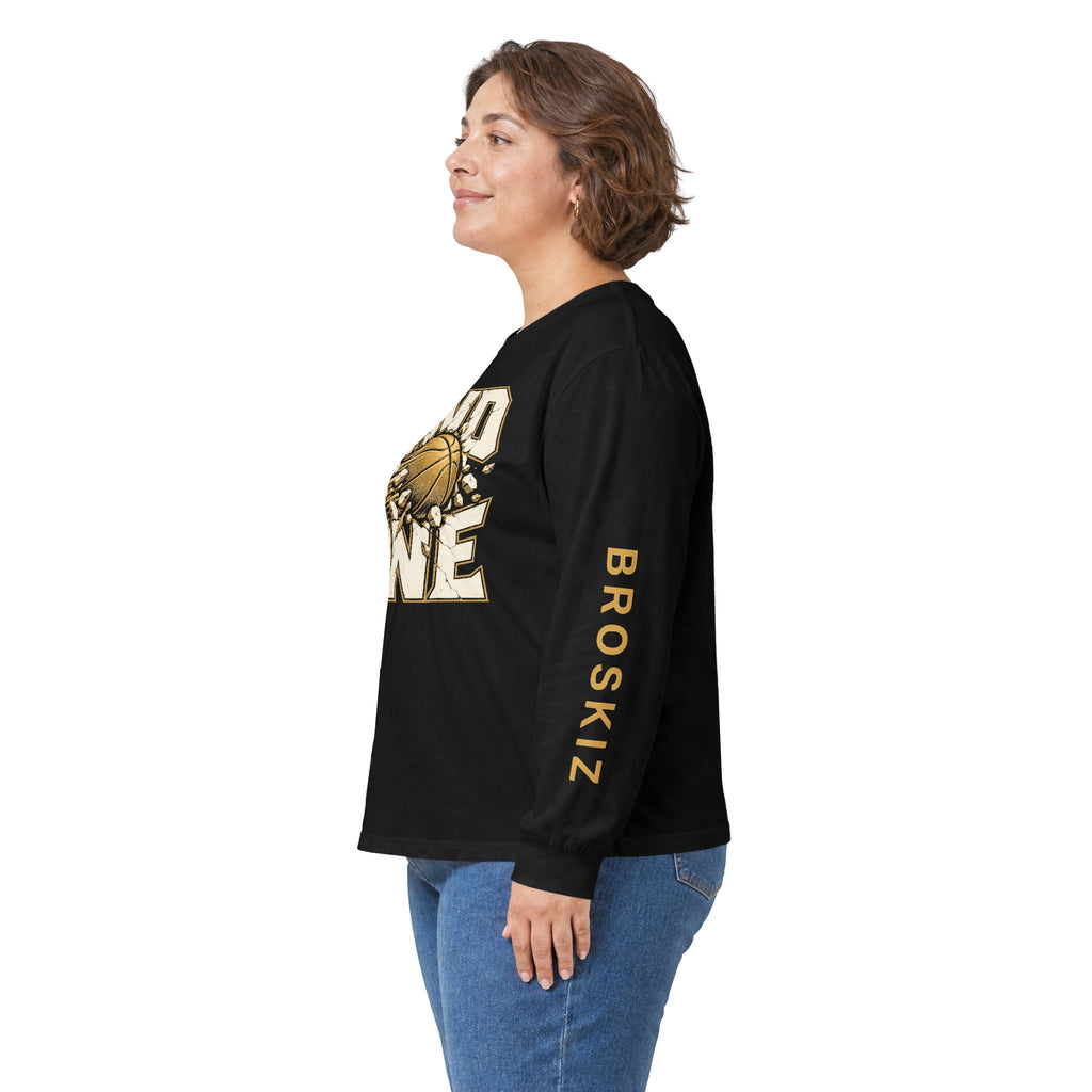 Broskiz And One Long Sleeve Tee - Black Toronto Streetwear