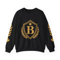 Broskiz B Badge Crewneck - Black Sweatshirt Toronto Streetwear