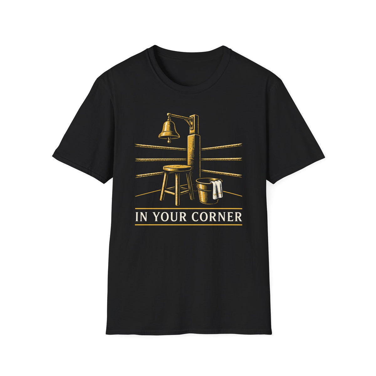 Broskiz In Your Corner Boxing Tee - Black Toronto Streetwear