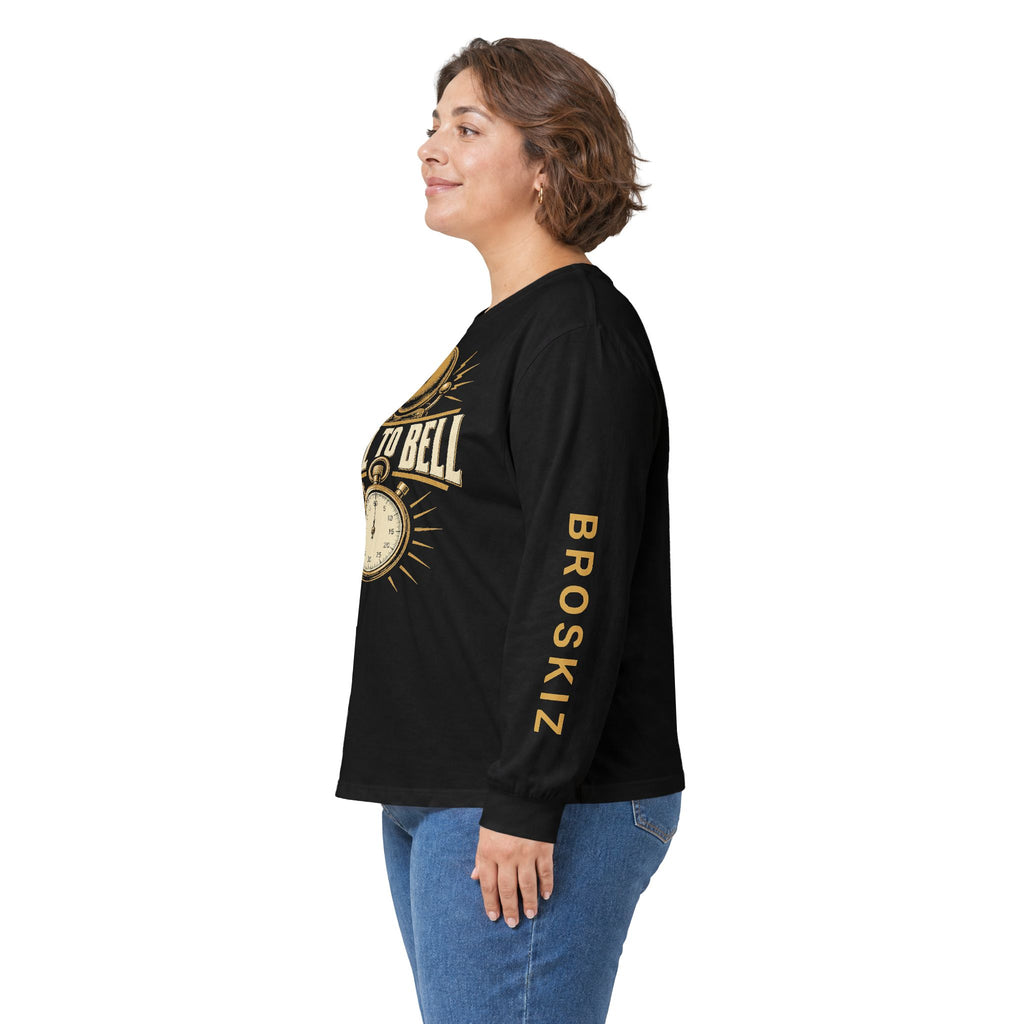 Broskiz Bell to Bell Long Sleeve Tee - Black Toronto Streetwear
