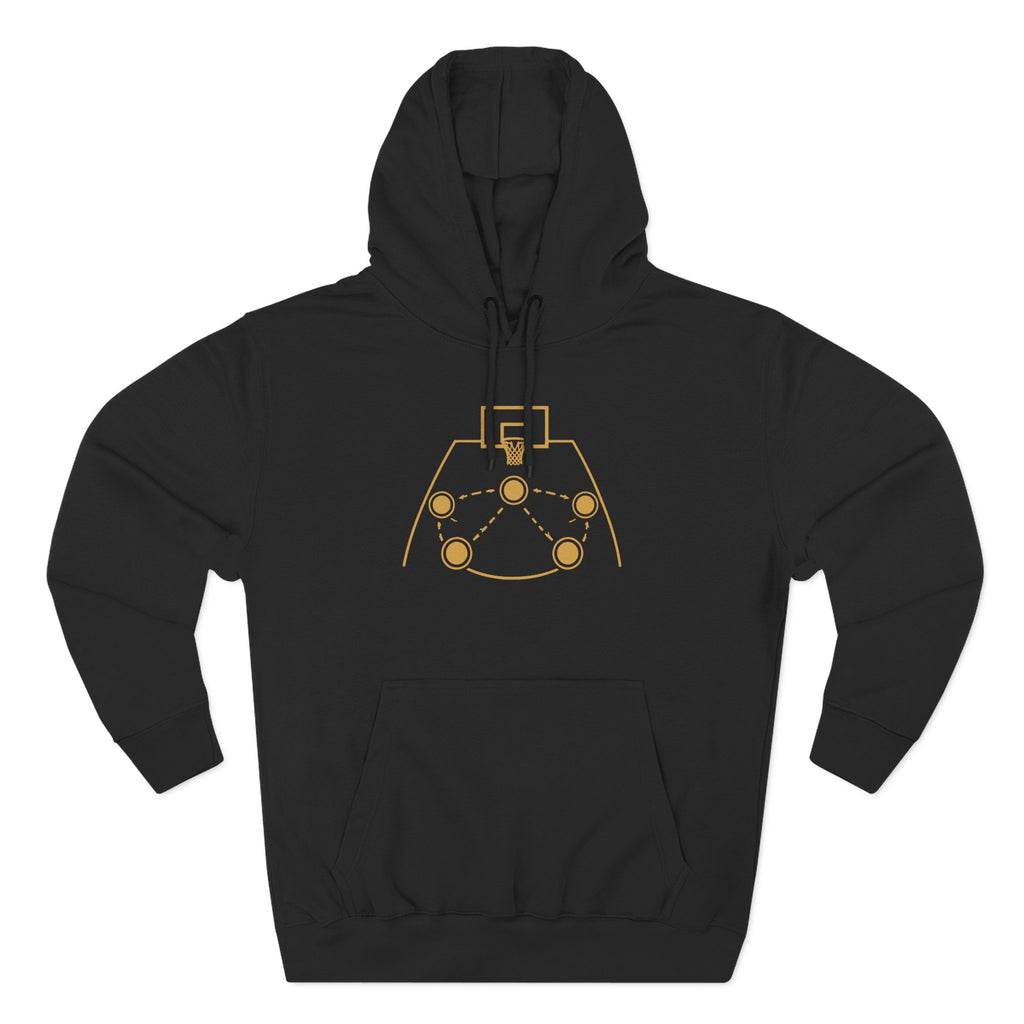 Broskiz Zone Defense Hoodie - Black Fleece Pullover Toronto Streetwear