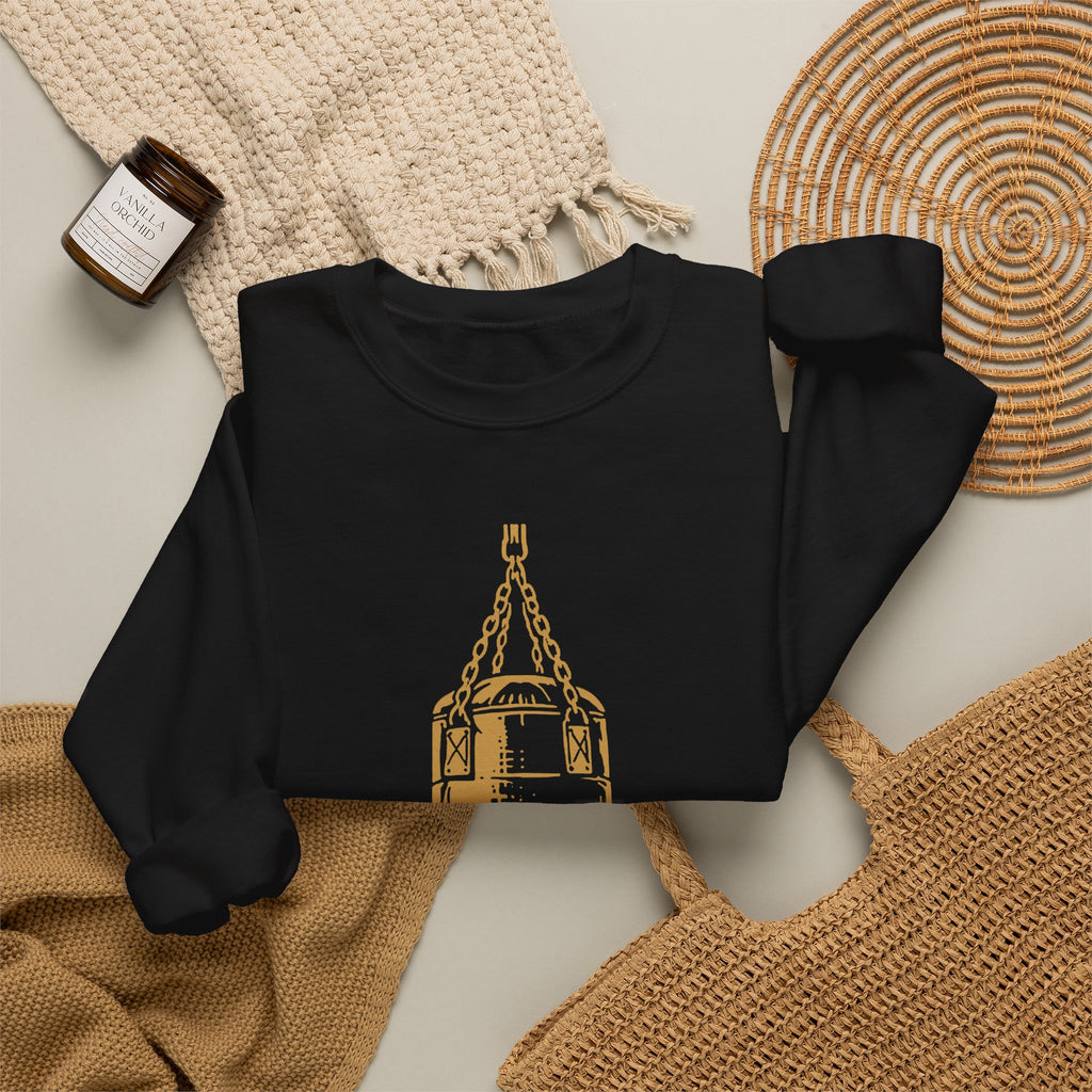 Broskiz Heavy Bag Crewneck - Black Sweatshirt Toronto Streetwear