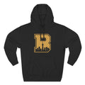 Broskiz B Block Hoodie - Black Fleece Pullover Toronto Streetwear