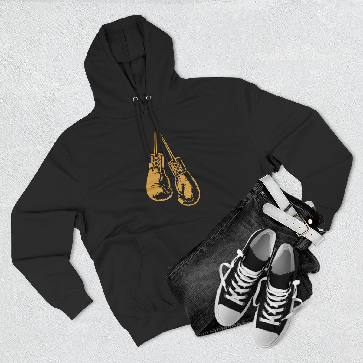 Broskiz Southpaw Hoodie - Black Fleece Pullover Toronto Streetwear