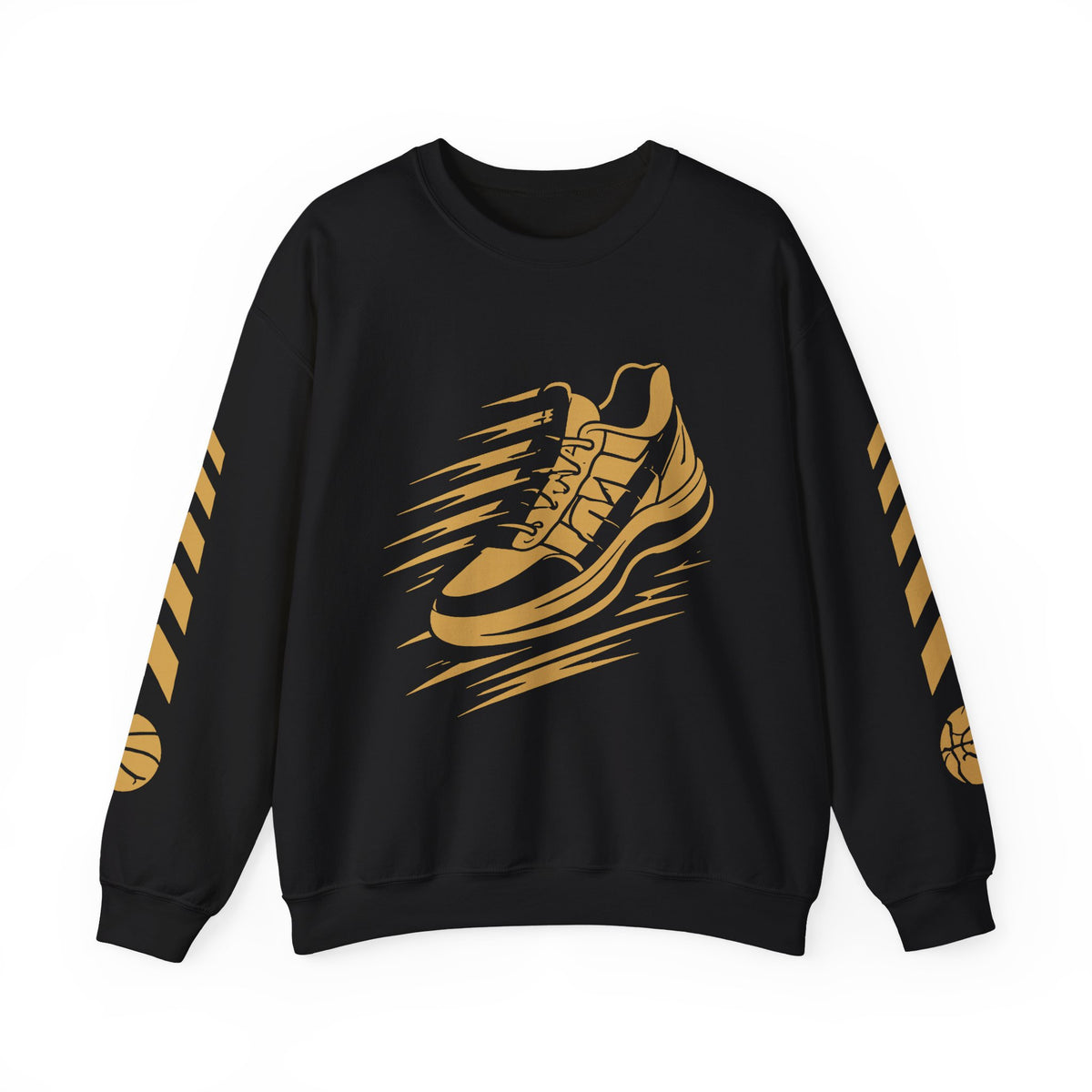 Broskiz Rim Runner Crewneck - Black Sweatshirt Toronto Streetwear