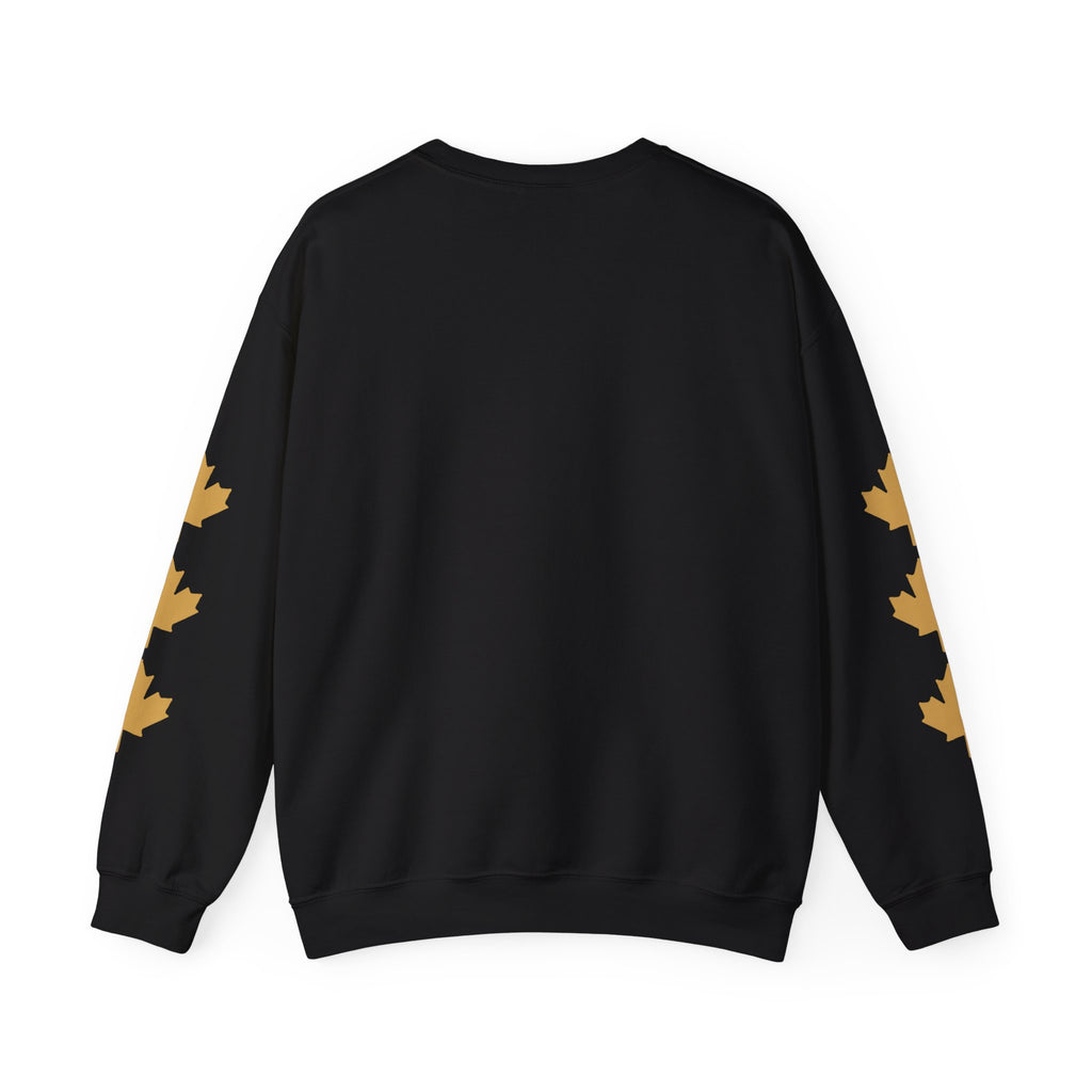 Broskiz B Stamp Crewneck - Black Sweatshirt Toronto Streetwear