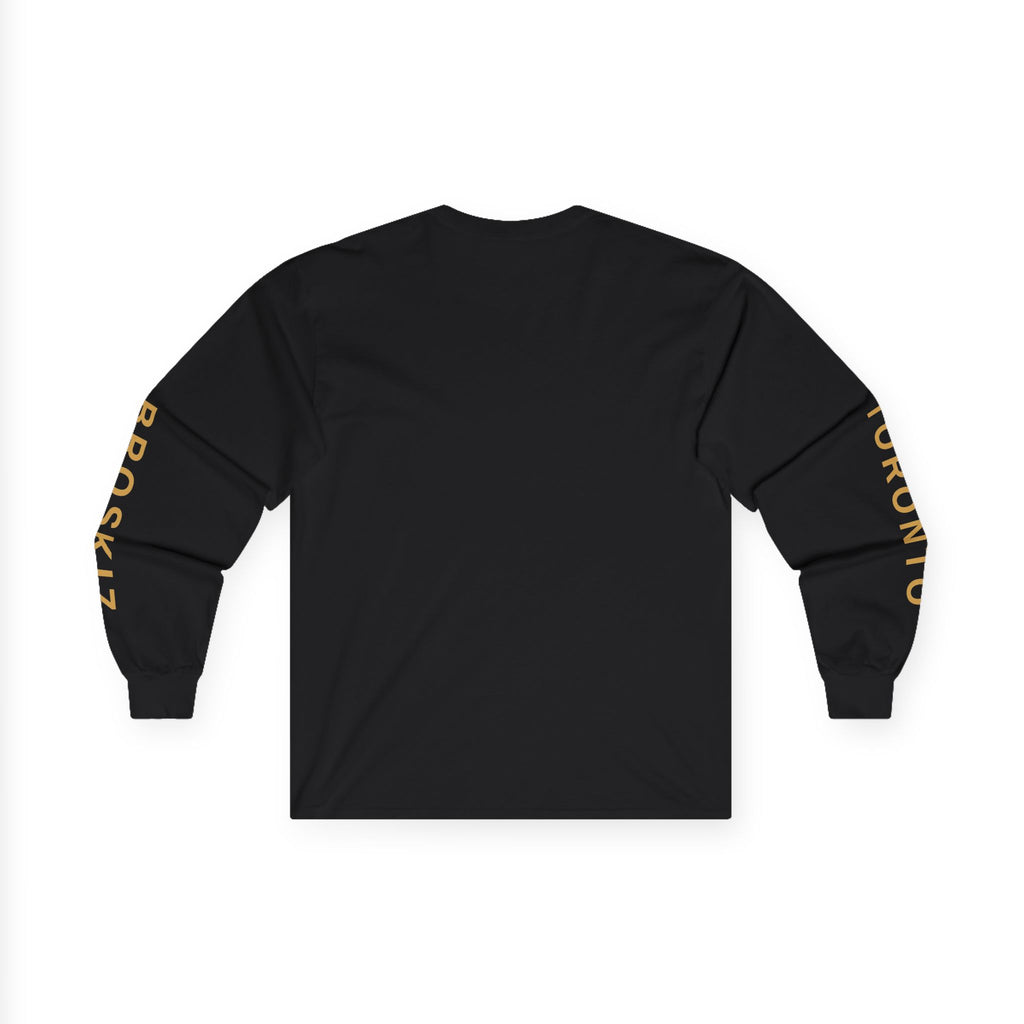 Broskiz Tale of the Tape Long Sleeve Tee - Black Toronto Streetwear