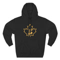Broskiz B Leaf Hoodie - Black Fleece Pullover Toronto Streetwear