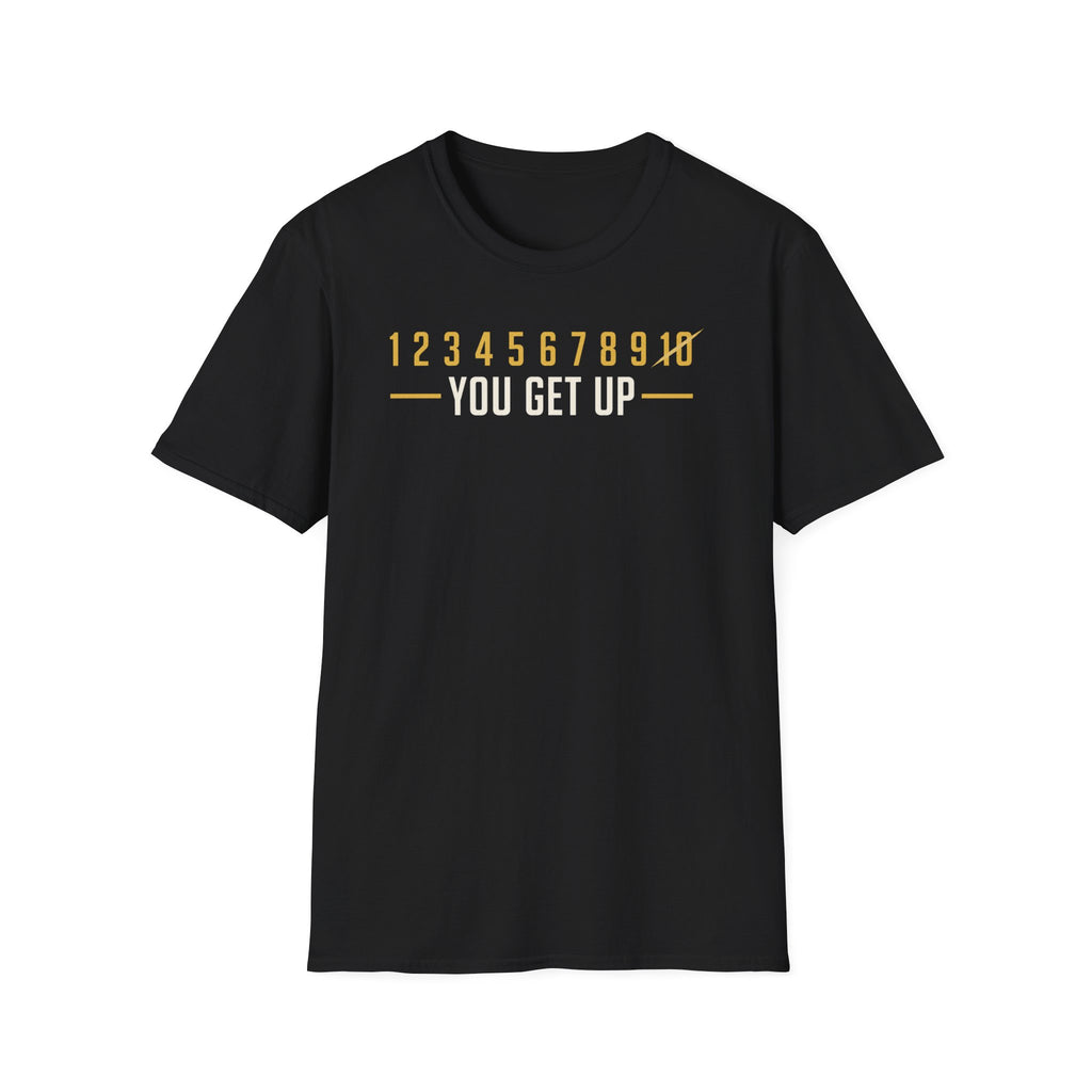 Broskiz You Get Up Boxing Tee - Black Toronto Streetwear