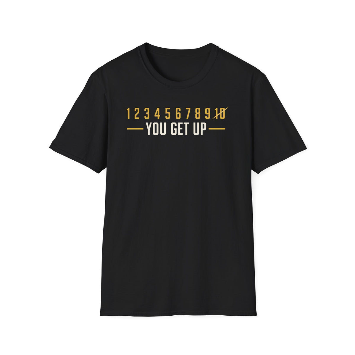 Broskiz You Get Up Boxing Tee - Black Toronto Streetwear