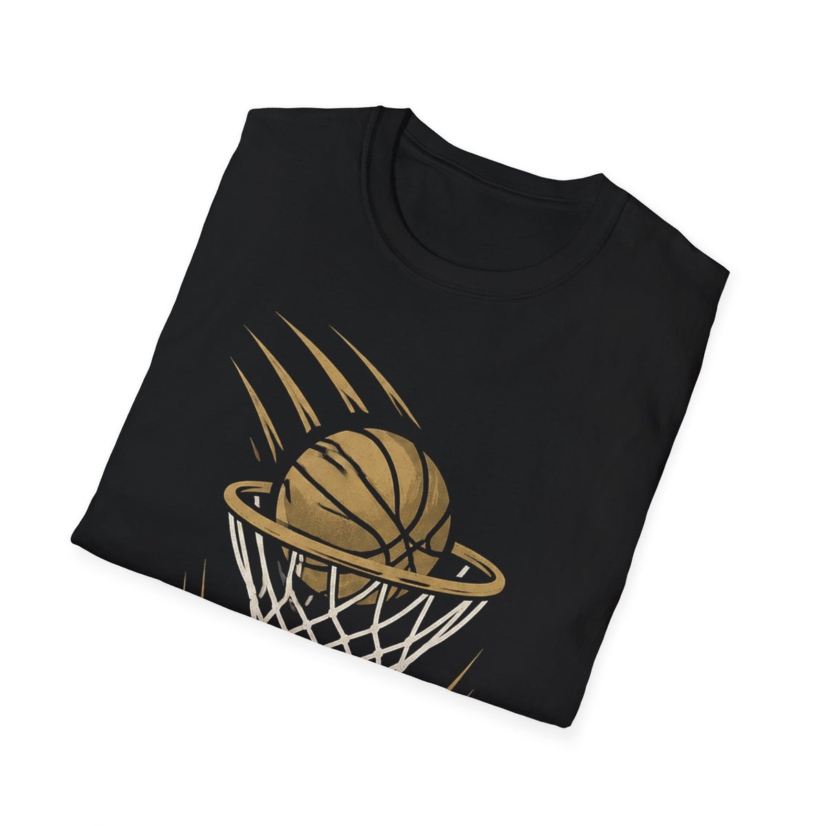 Broskiz Swish Basketball Tee - Black Toronto Streetwear