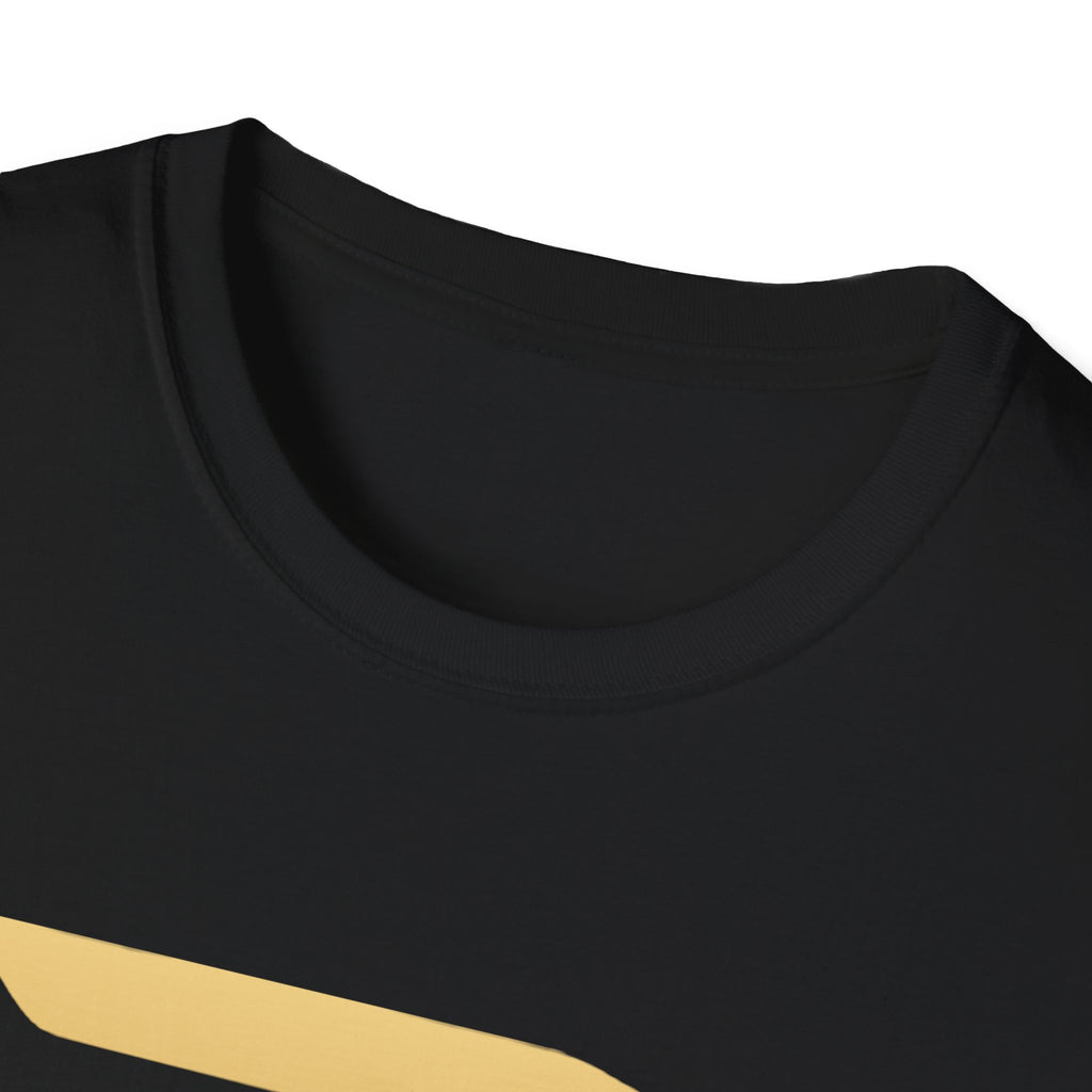 Broskiz Signature B Metallic Gold Tee - Black Toronto Streetwear