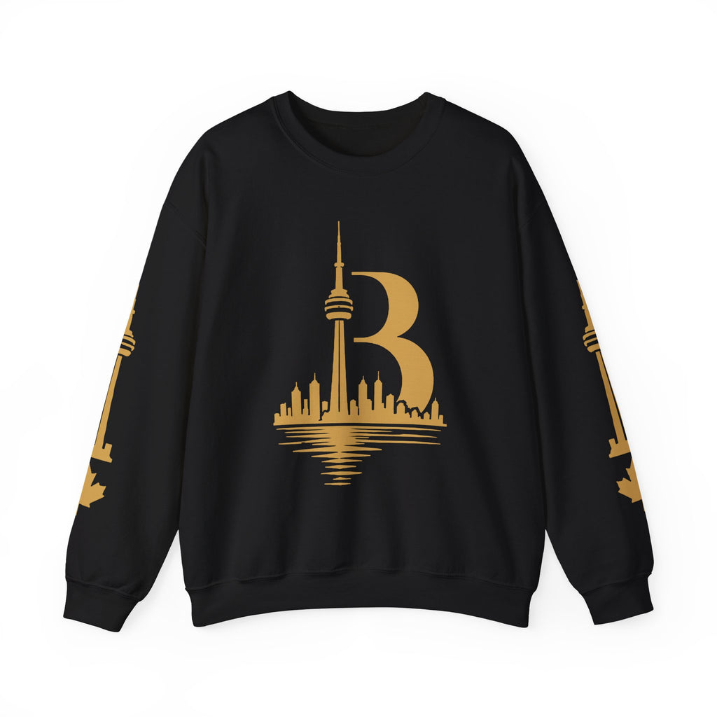 Broskiz B Toronto Crewneck - Black Sweatshirt Toronto Streetwear
