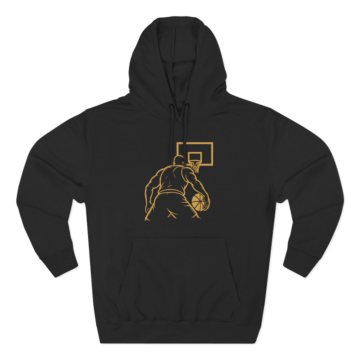 Broskiz Post Up Hoodie - Black Fleece Pullover Toronto Streetwear
