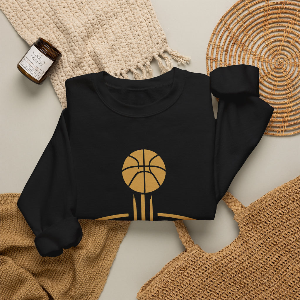 Broskiz Tip Off Crewneck - Black Sweatshirt Toronto Streetwear