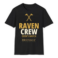Raven Crew Tee - Black