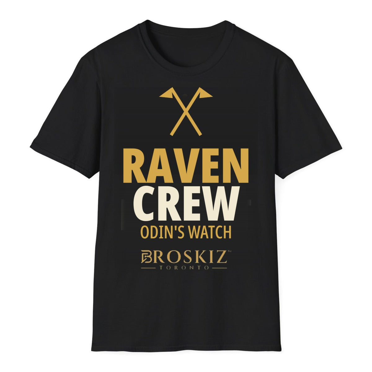 Raven Crew Tee - Black