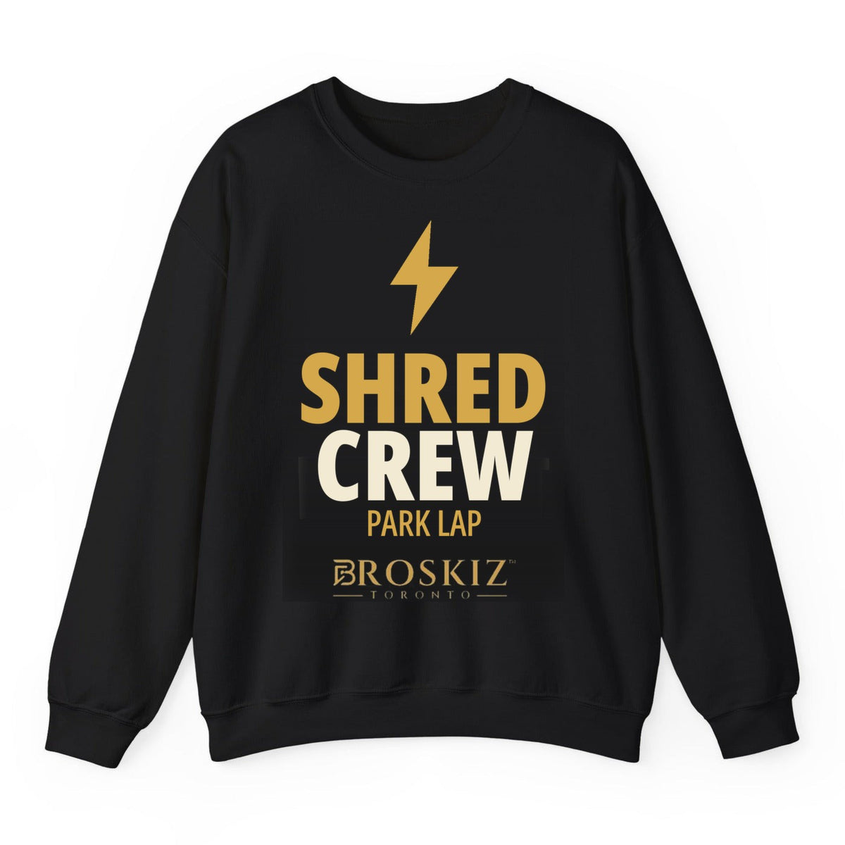 Shred Crew Crewneck - Black