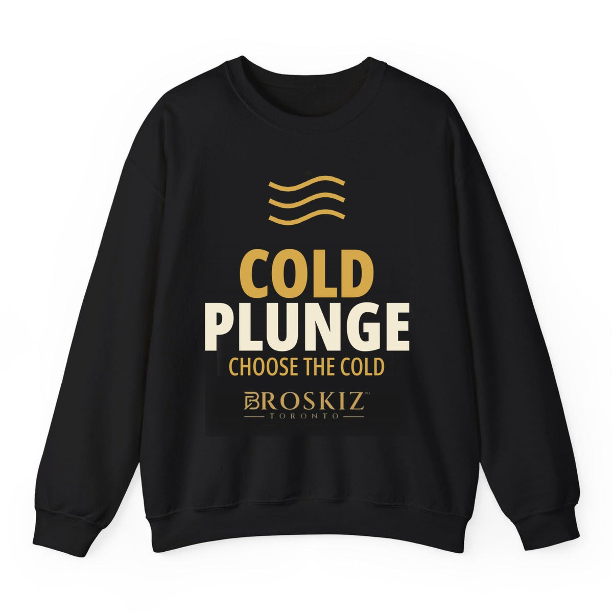 Cold Plunge Crewneck - Black