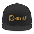 B Hustle Snapback - Black mockup