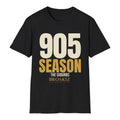 905 Season Tee - Black flat mockup