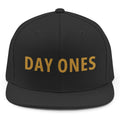 Day Ones Snapback - Black mockup