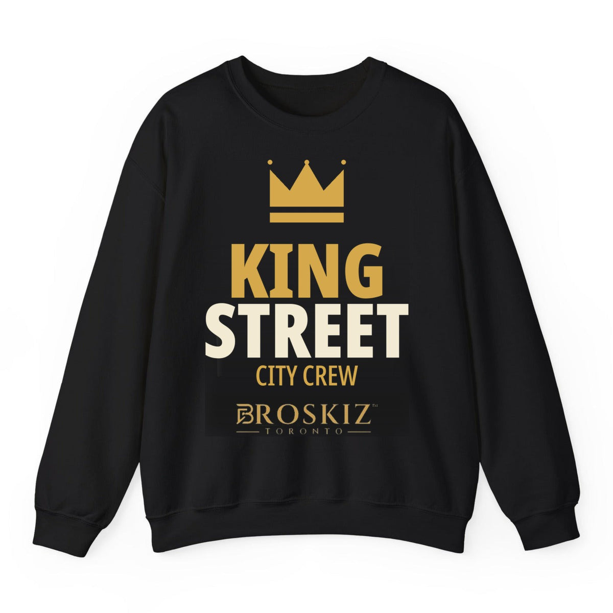 King Street Crewneck - Black
