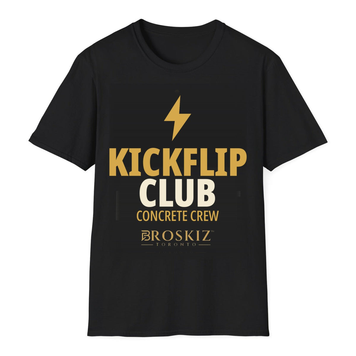Kickflip Club Tee - Black