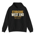 Etobicoke Hoodie - Black flat mockup