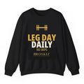 Leg Day Daily Crewneck - Black