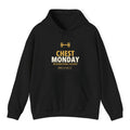 Chest Monday Hoodie - Black