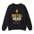 Metal Head Crewneck - Black