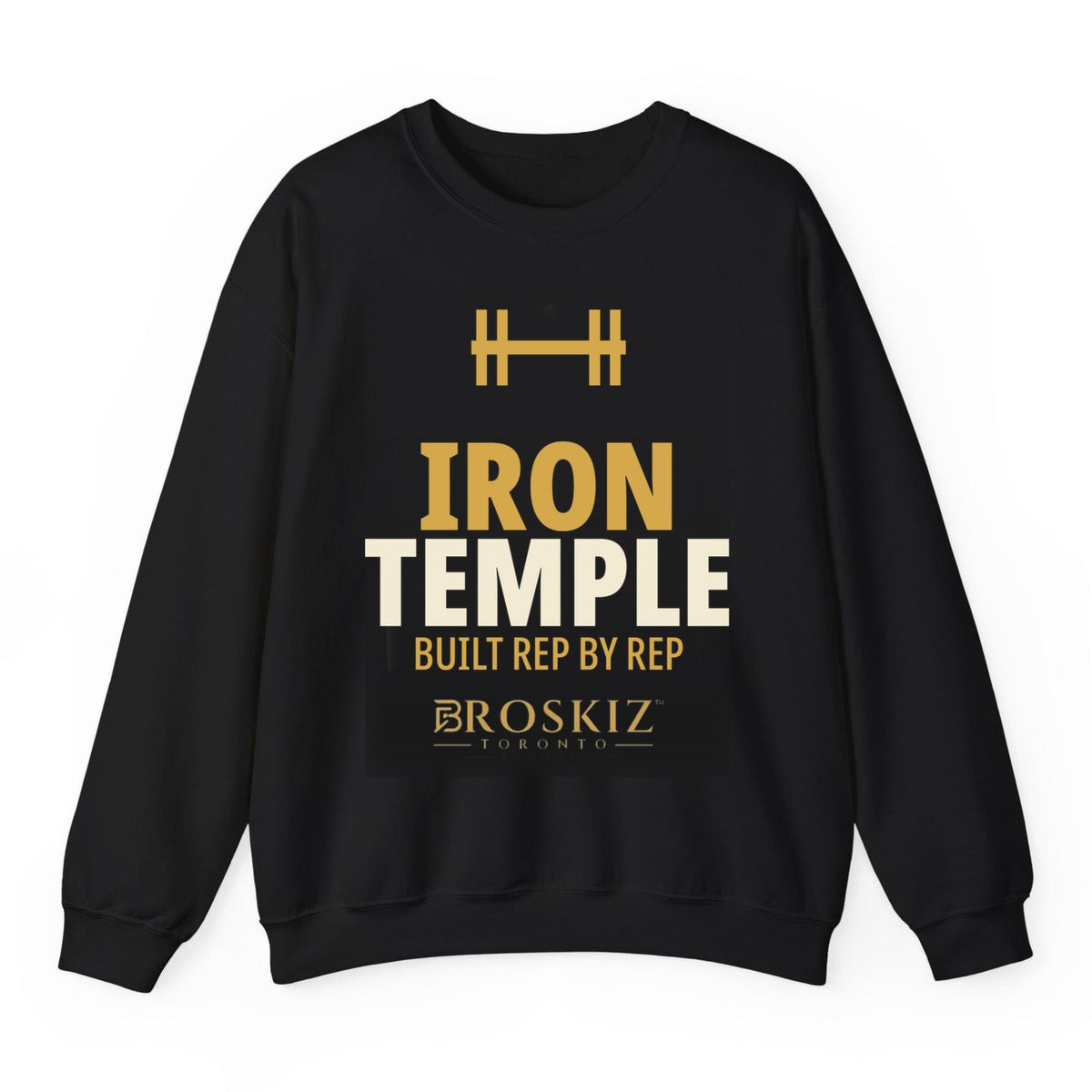 Iron Temple Crewneck - Black