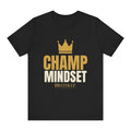 Champ Mindset Tee - Black flat mockup