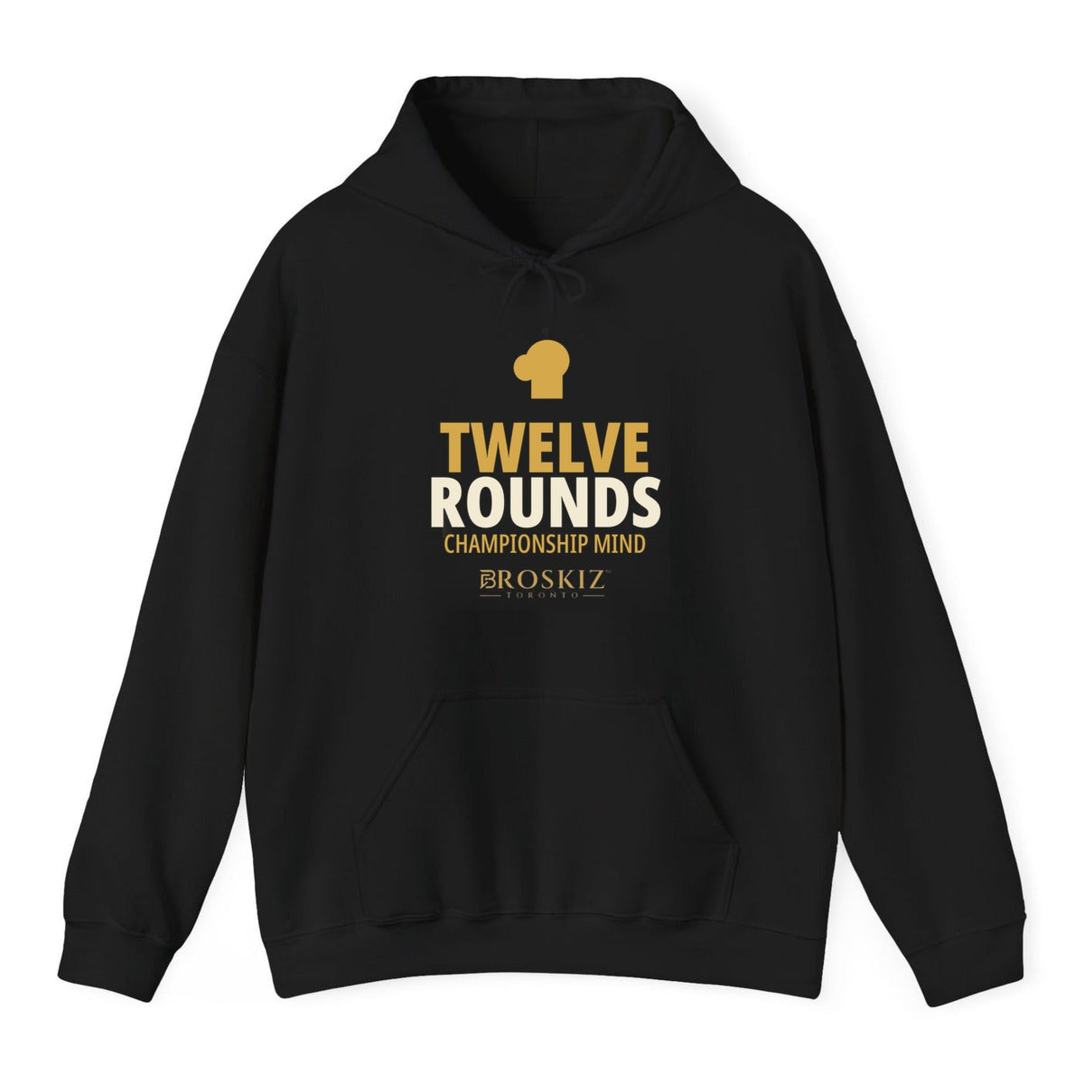 Twelve Rounds Hoodie - Black