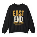 East End Crewneck - Black flat mockup