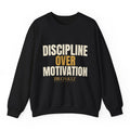 Discipline Crewneck - Black flat mockup