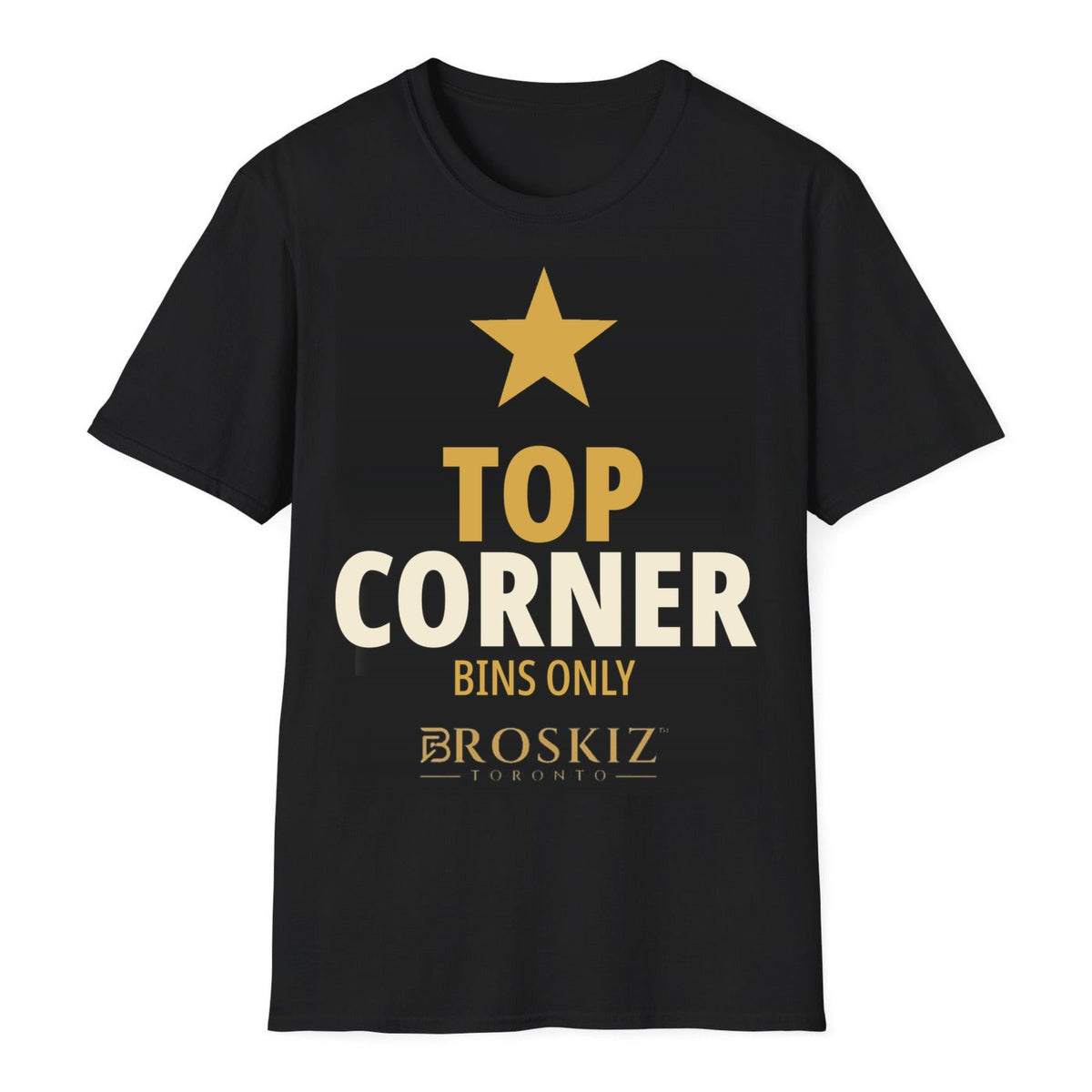Top Corner Tee - Black