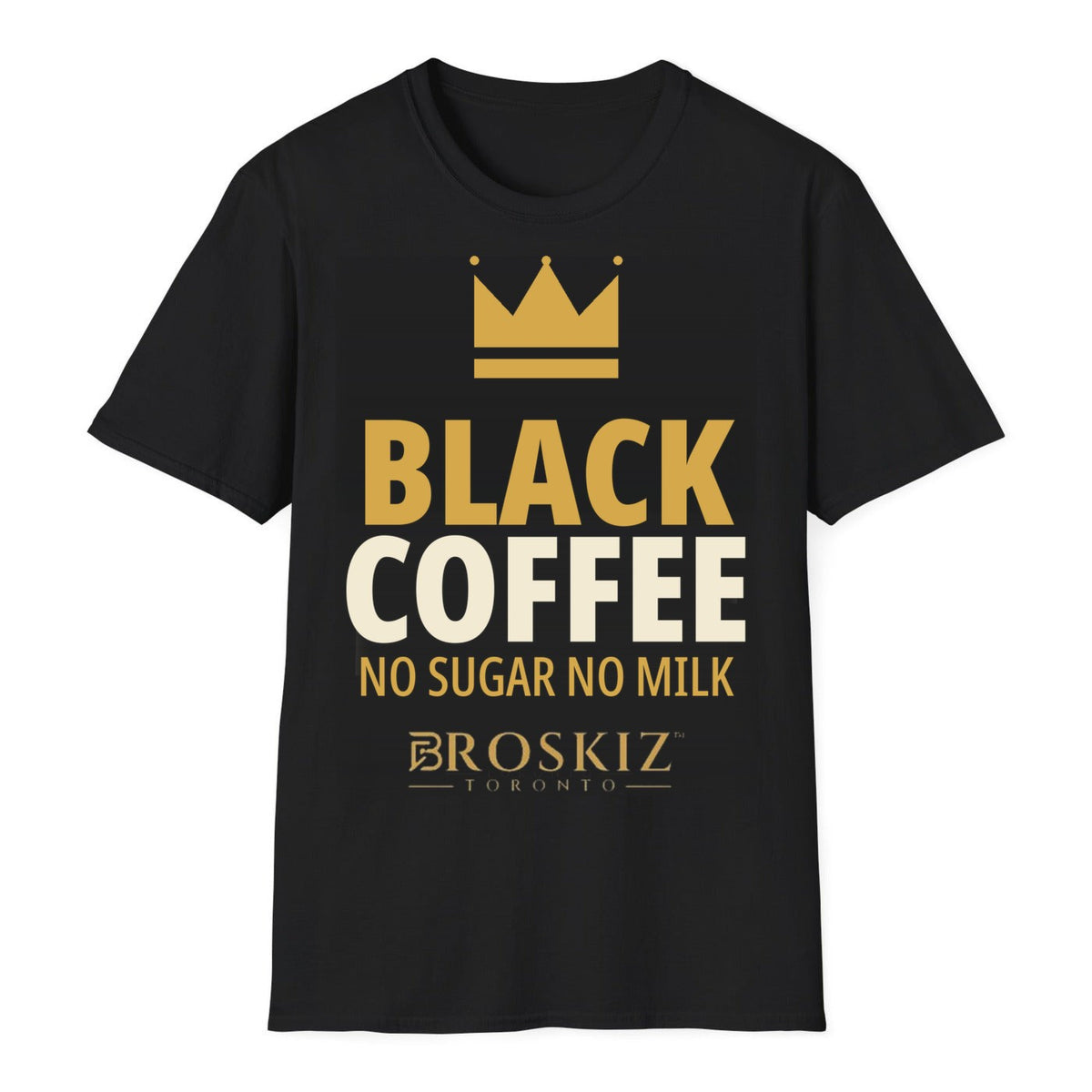 Black Coffee Tee - Black