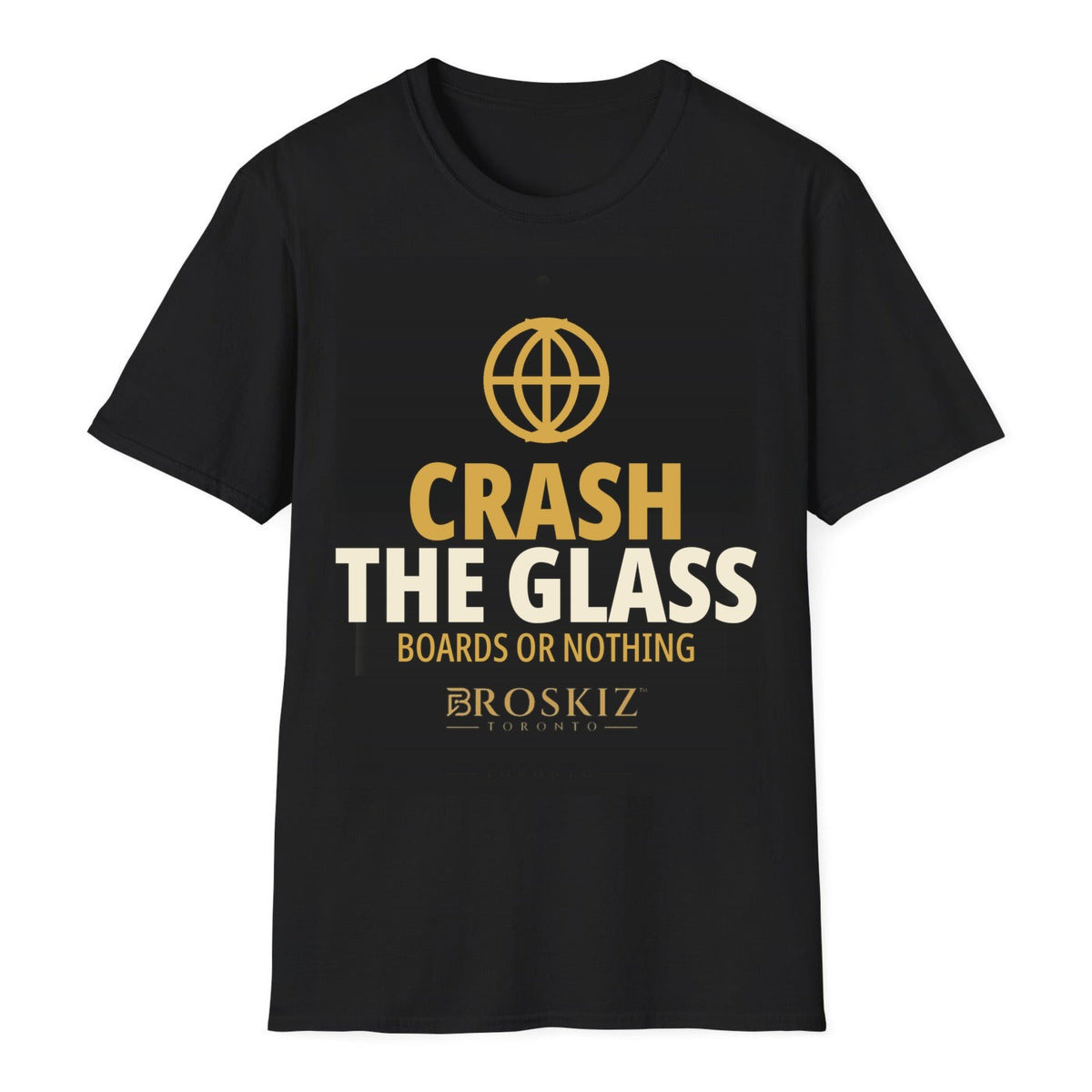 Crash the Glass Tee - Black