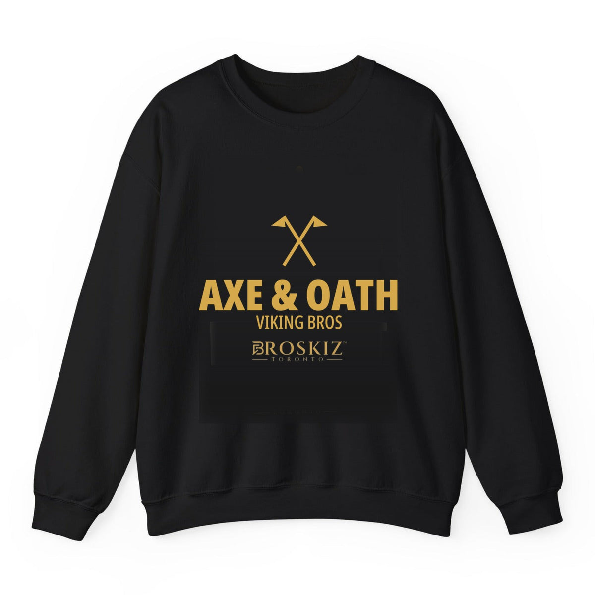 Axe and Oath Crewneck - Black