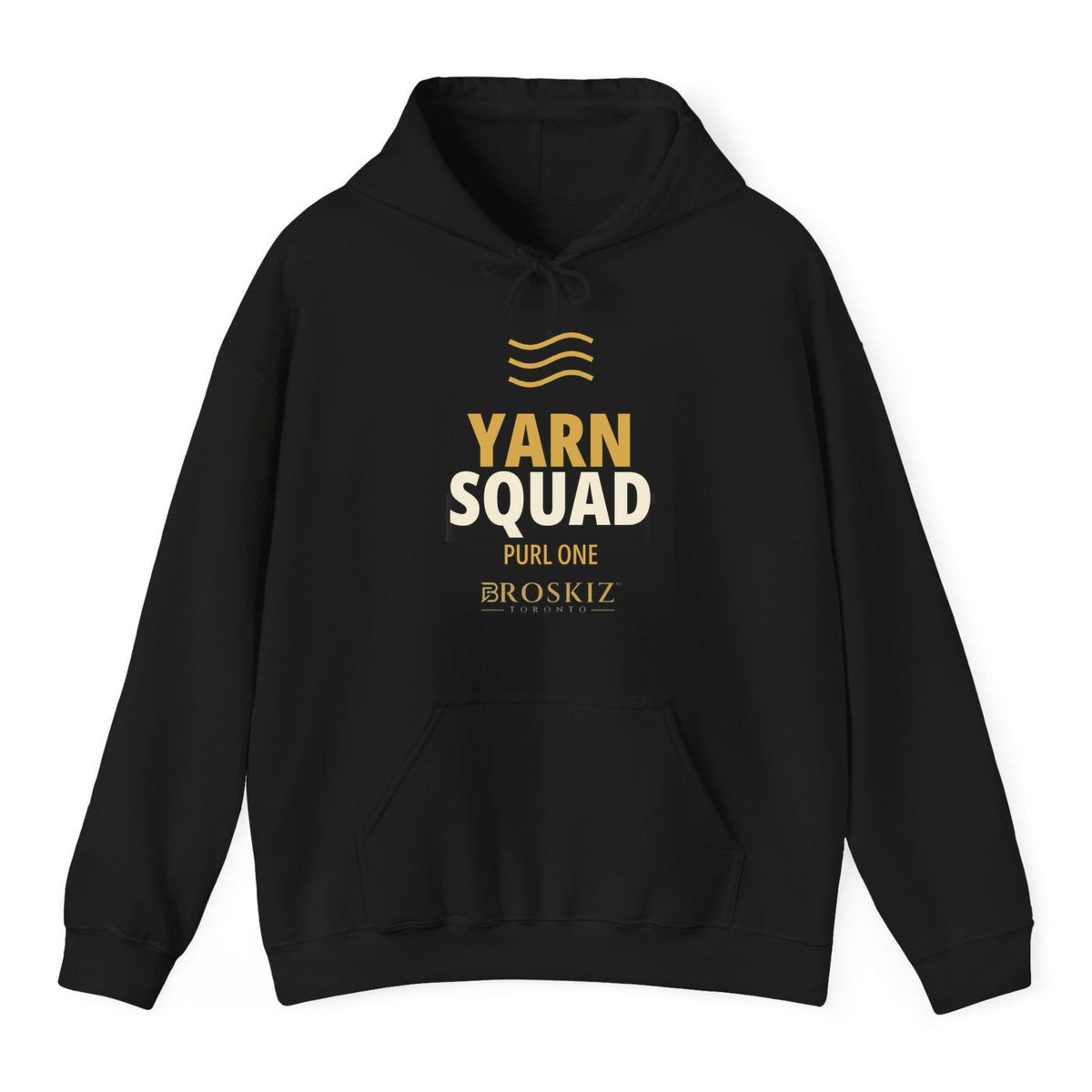 Yarn Squad Hoodie - Black