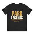 Park Legends Tee - Black flat mockup