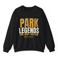 Park Legends Crewneck - Black flat mockup