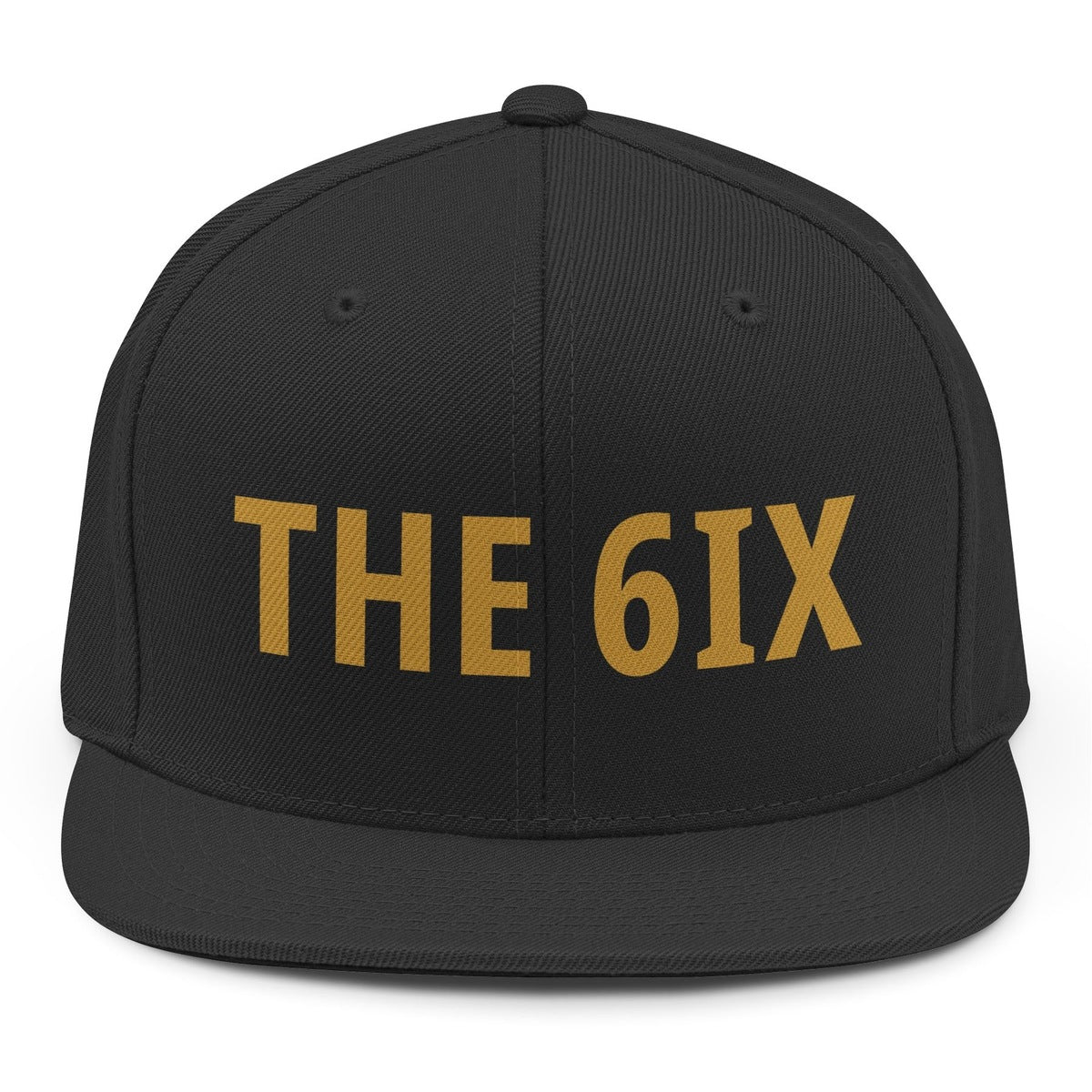 The 6IX Snapback - Black mockup