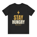 Stay Hungry Tee - Black flat mockup