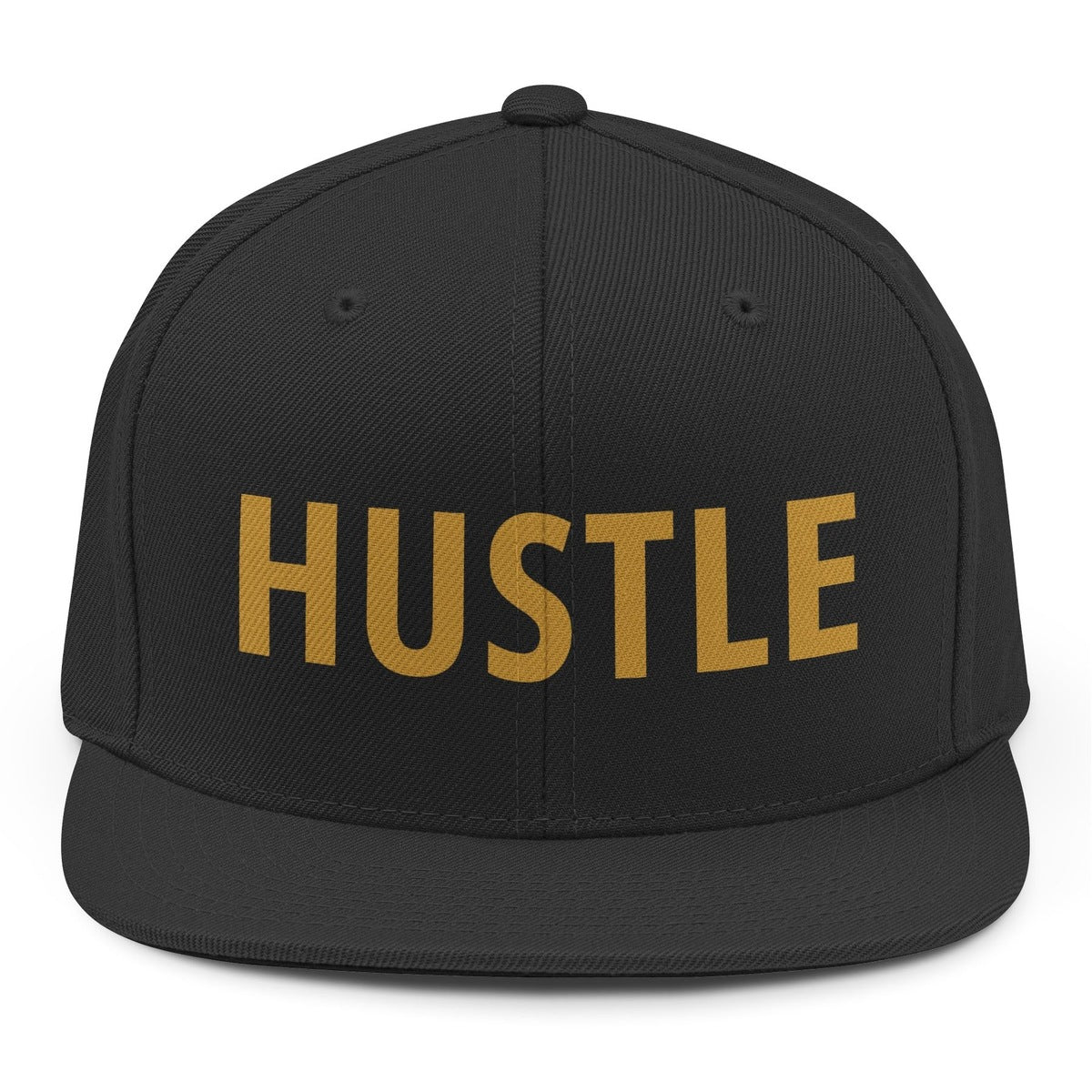 Hustle Snapback - Black mockup