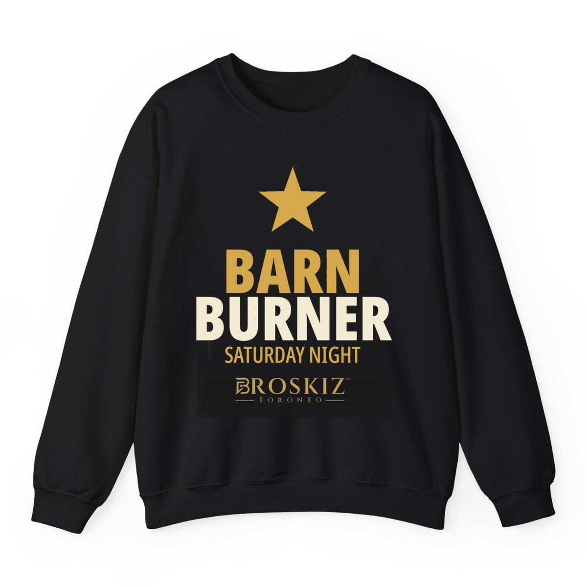Barn Burner Crewneck - Black