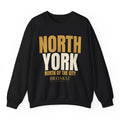 North York Crewneck - Black flat mockup