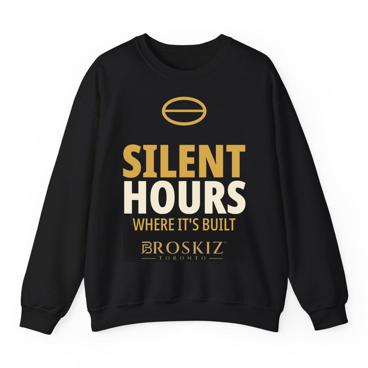 Silent Hours Crewneck - Black